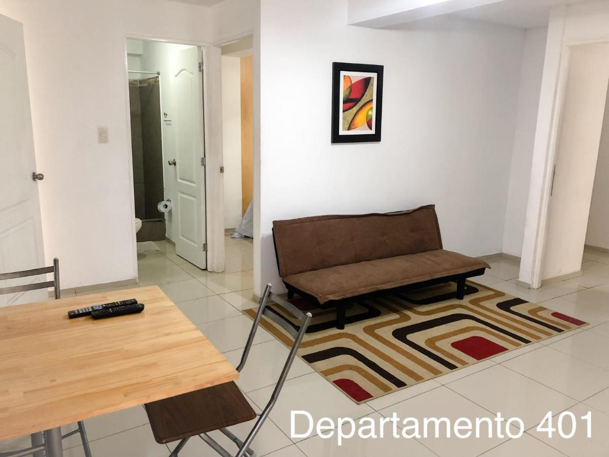 Апартаменты Departamento Monterrico Лима Экстерьер фото