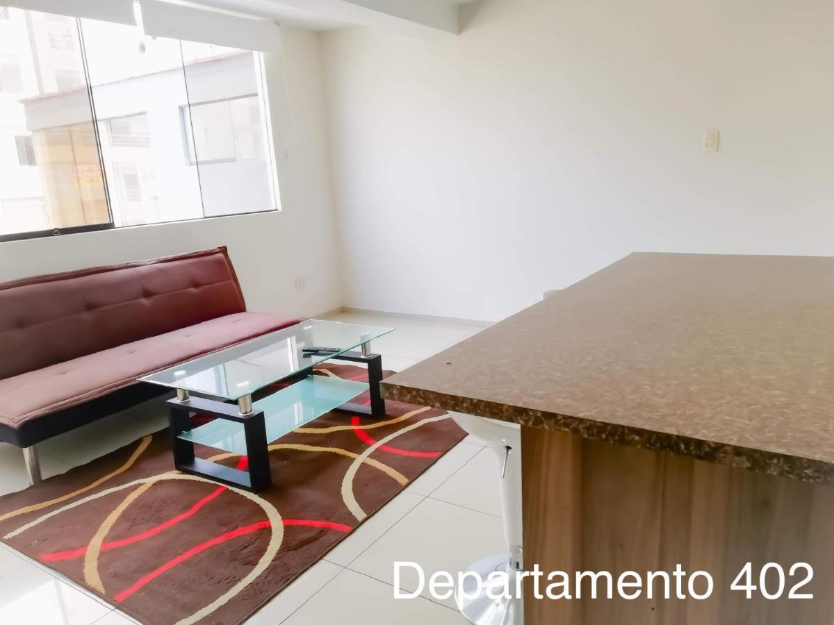 Апартаменты Departamento Monterrico Лима Экстерьер фото