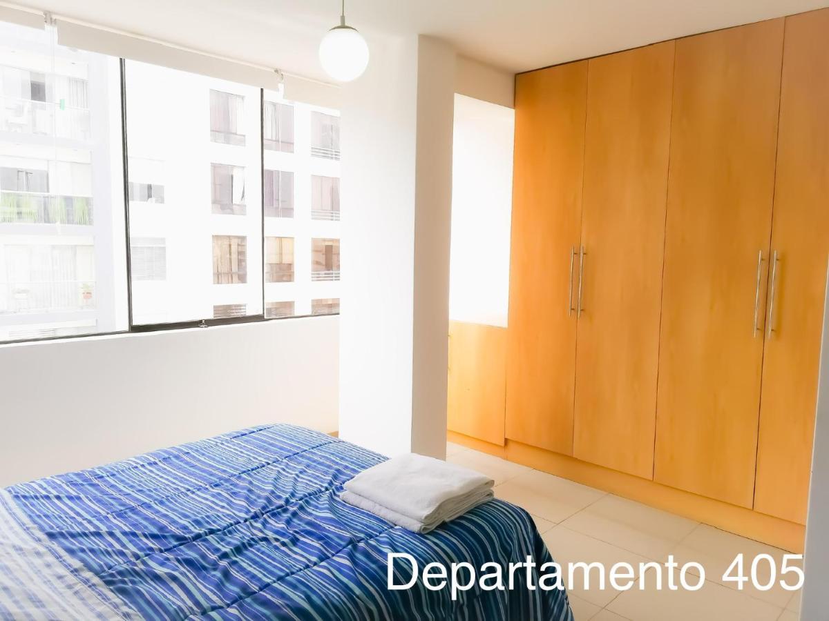Апартаменты Departamento Monterrico Лима Экстерьер фото